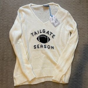 NWT: Wooden Ships Tailgate Season Sweater